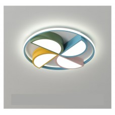 LED chambre d'enfants plafonnier créatif moulin à vent chambre lampe parc d'attractions lampe maternelle dessin animé lampe